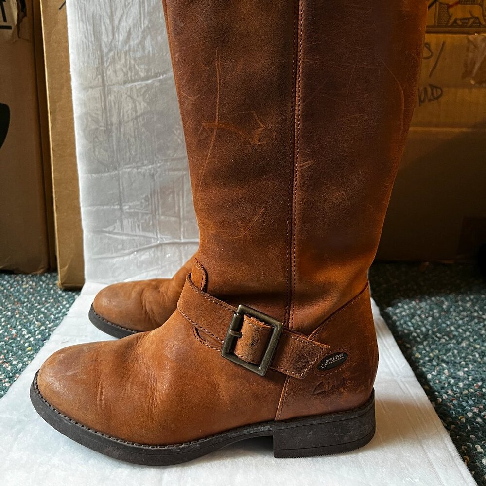 Clarks tall boots for girls - Picture 3 of 8